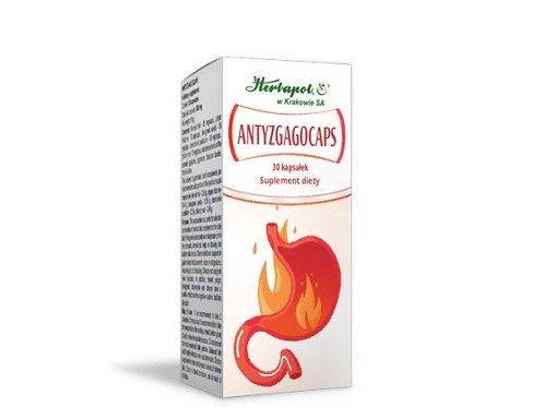 Antyzgagocaps Suplement Diety 30 kapsułek