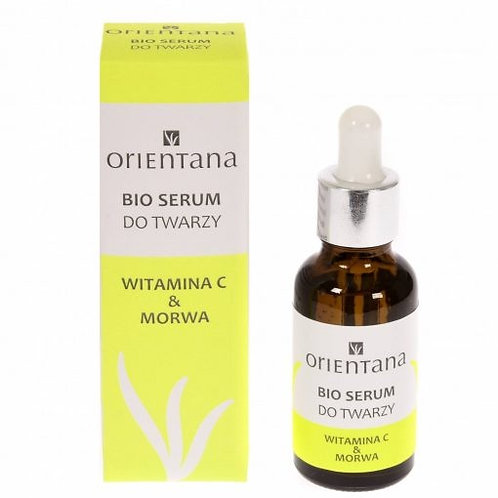 Bio Serum Do Twarzy Witamina C i Morwa 30ml ORIENTANA