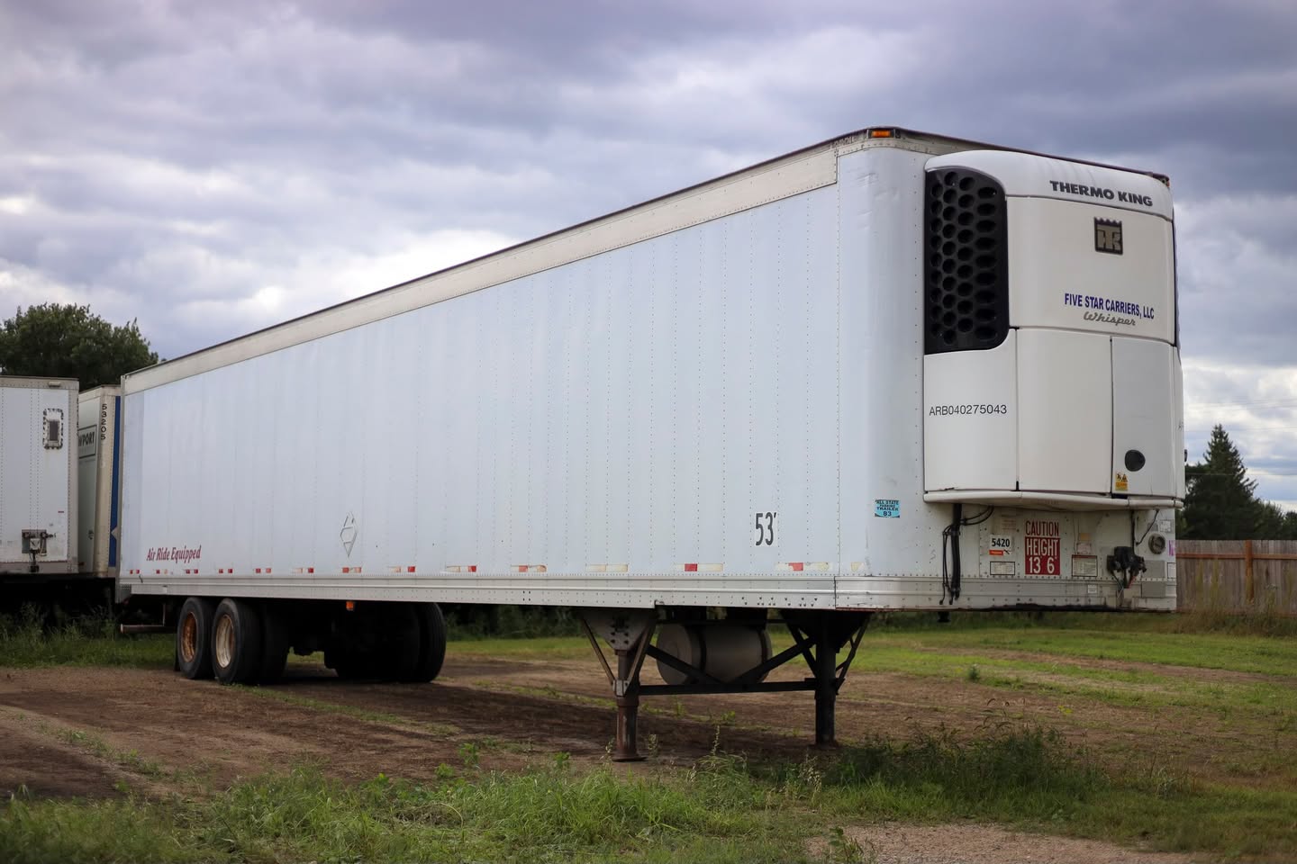 2005 Great Dane 53-foot refrigerated trailer with Thermo King SB210 Whisper unit