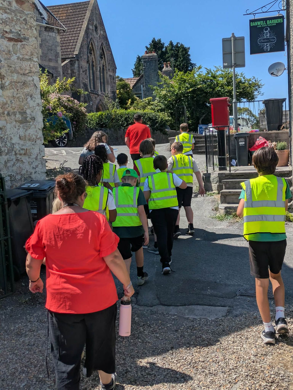 ...and off they go!