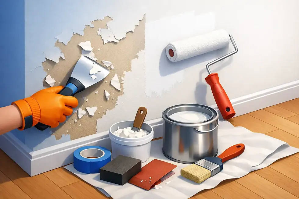 How to Fix Peeling Paint Properly
