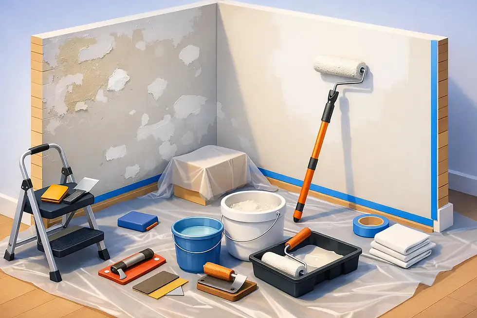 How to Prepare Walls for Painting Properly