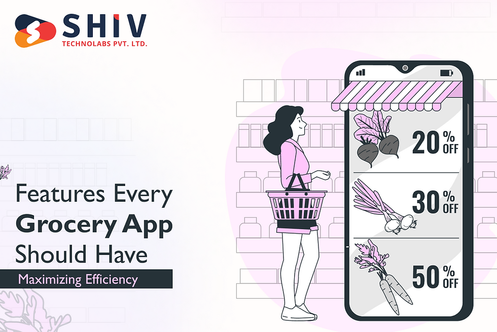 Maximizing Efficiency: Features Every Grocery App Should Have