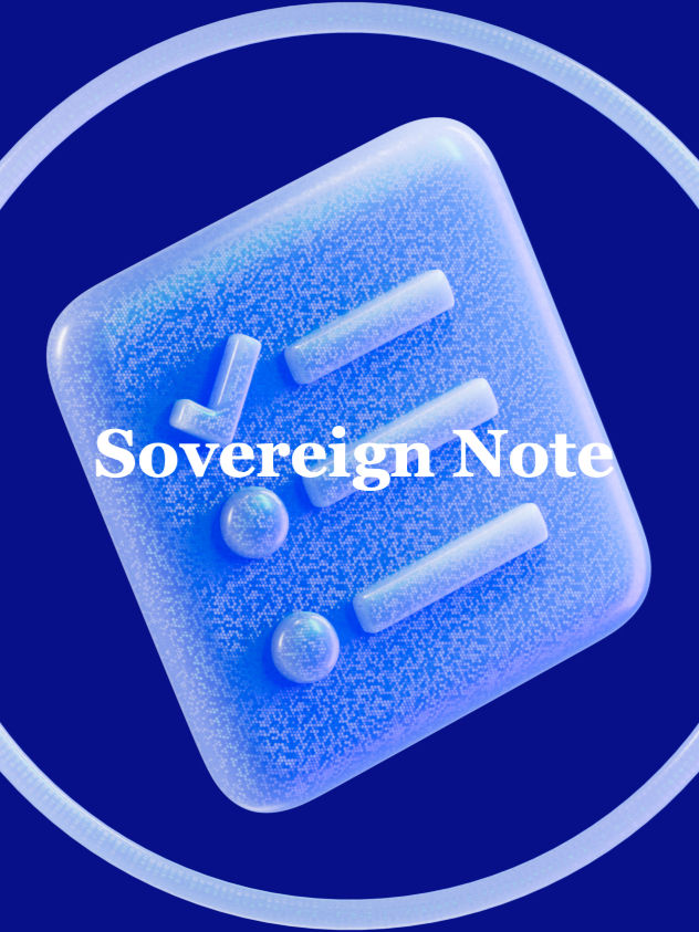 The Future of Agreement Infrastructure with Sovereign Notes