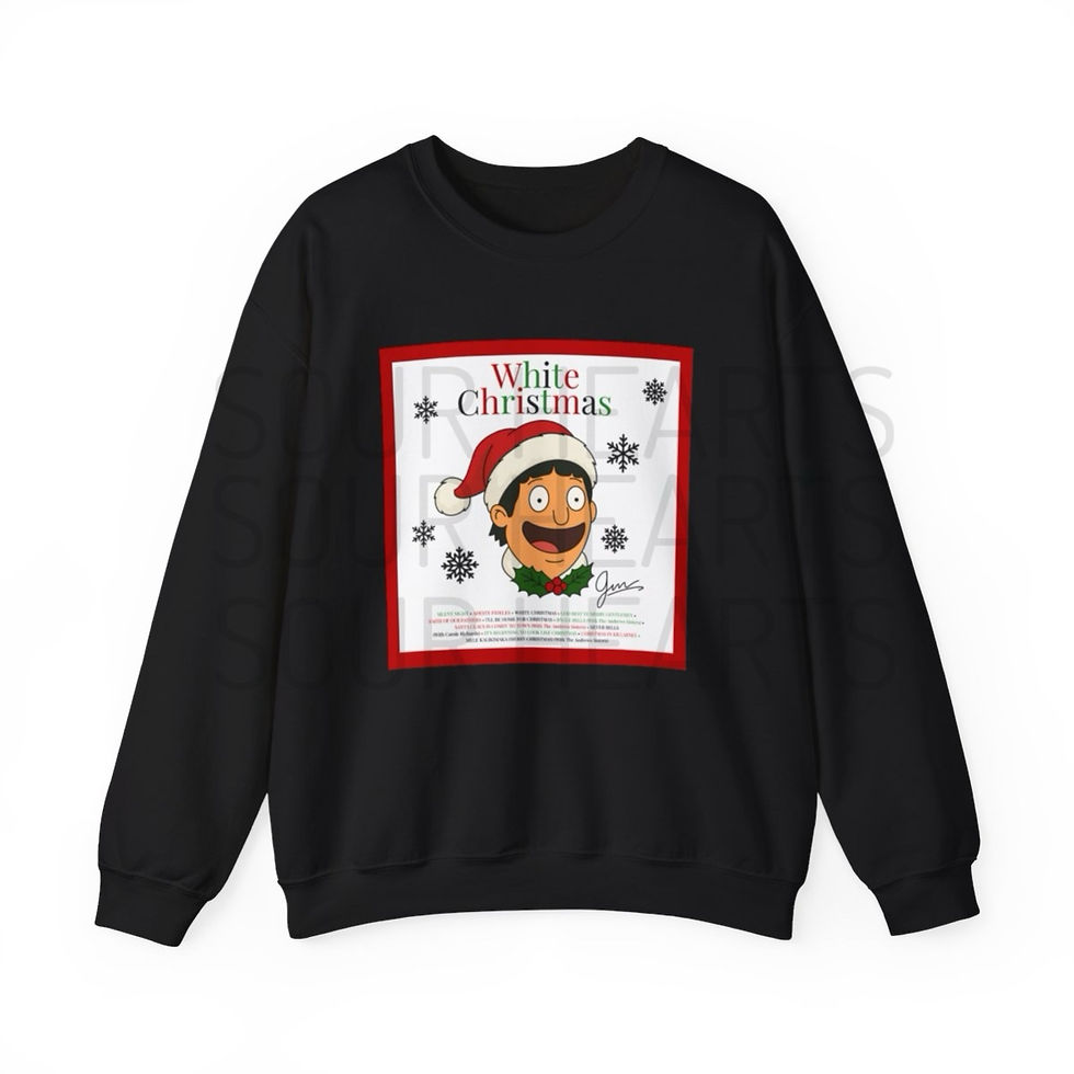 Thumbnail: Bob's Burgers White Christmas Unisex Heavy Blend™ Crewneck Sweatshirt