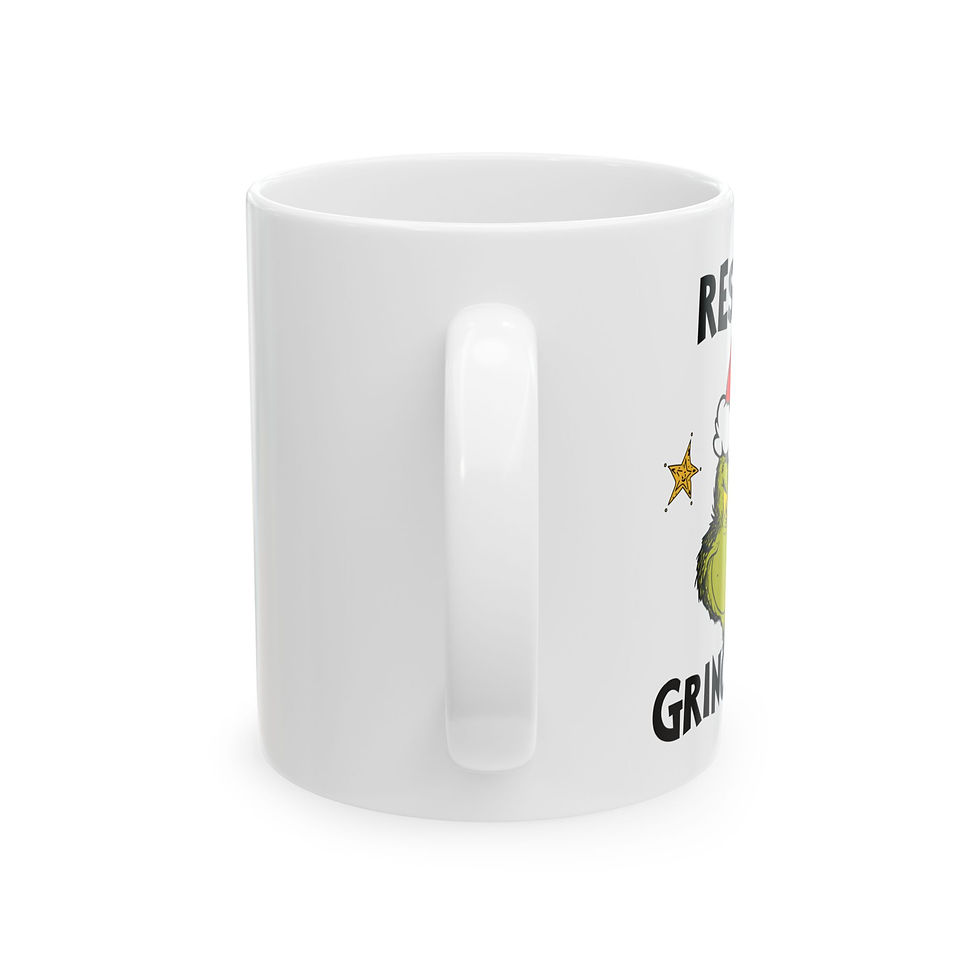 Thumbnail: The Grinch Christmas Ceramic Mug 11oz