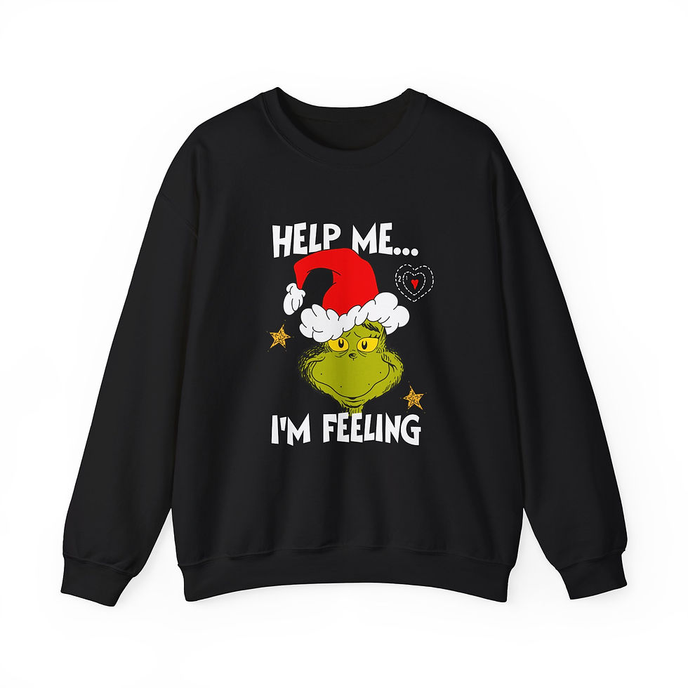 Thumbnail: The Grinch Christmas Unisex Heavy Blend™ Crewneck Sweatshirt
