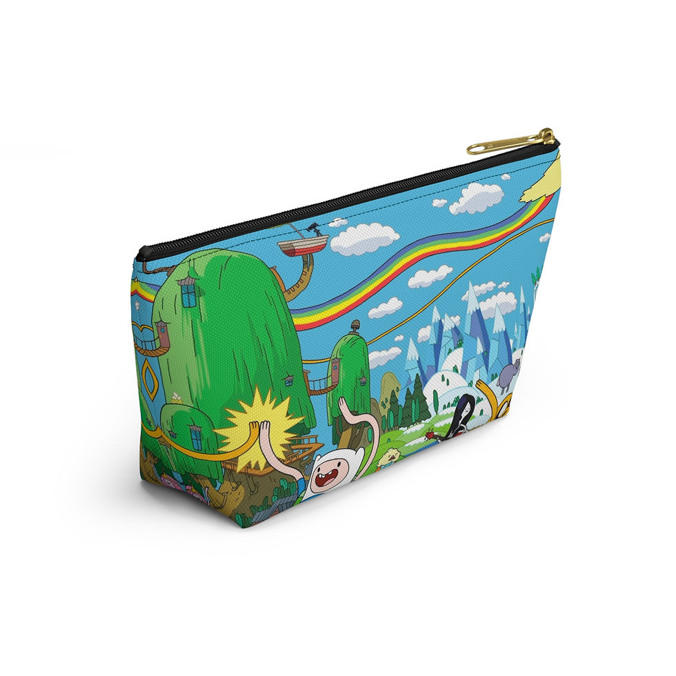 Thumbnail: Adventure Time Pouch | Jake The Dog Finn The Human BMO Princess Bubblegum