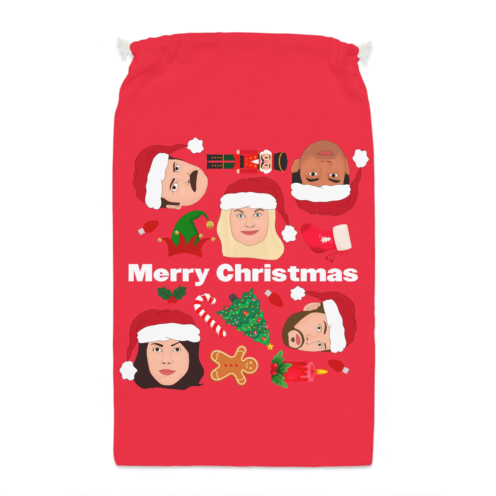 Park And Rec Christmas Sack Santa Sag Gift Bag