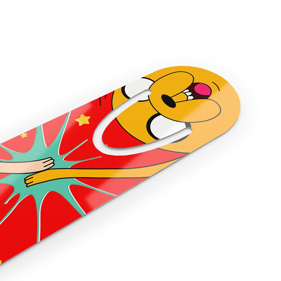 Thumbnail: Adventure Time Bookmark | Finn The Human Jake The Dog BMO Princess Bubblegum Mar