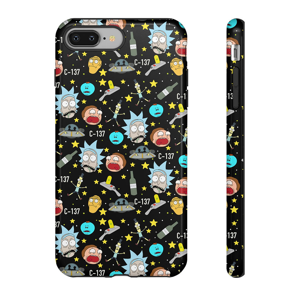 Thumbnail: Rick And Morty Phone Case | Rick Morty Tough Cases Cartoon For Her For Him