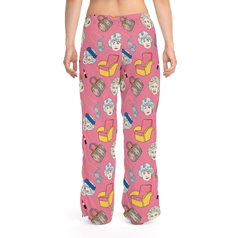 Thumbnail: The Golden Girls Pants | Women's Pyjama Pants For Her Rose Blanche Dorothy