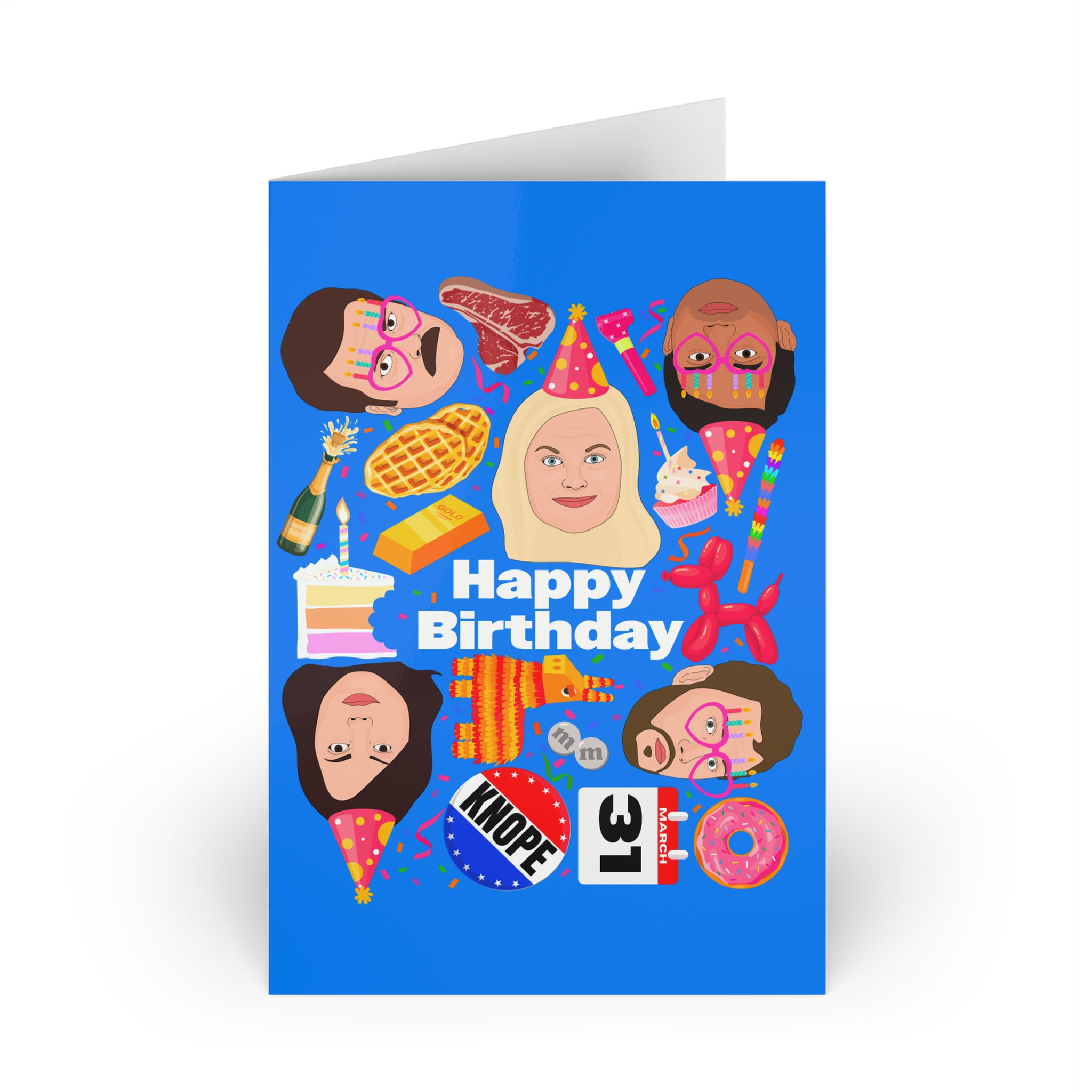 Parks And Rec Birthday Card | Happy Birthday Card Greeting Cards Stationery