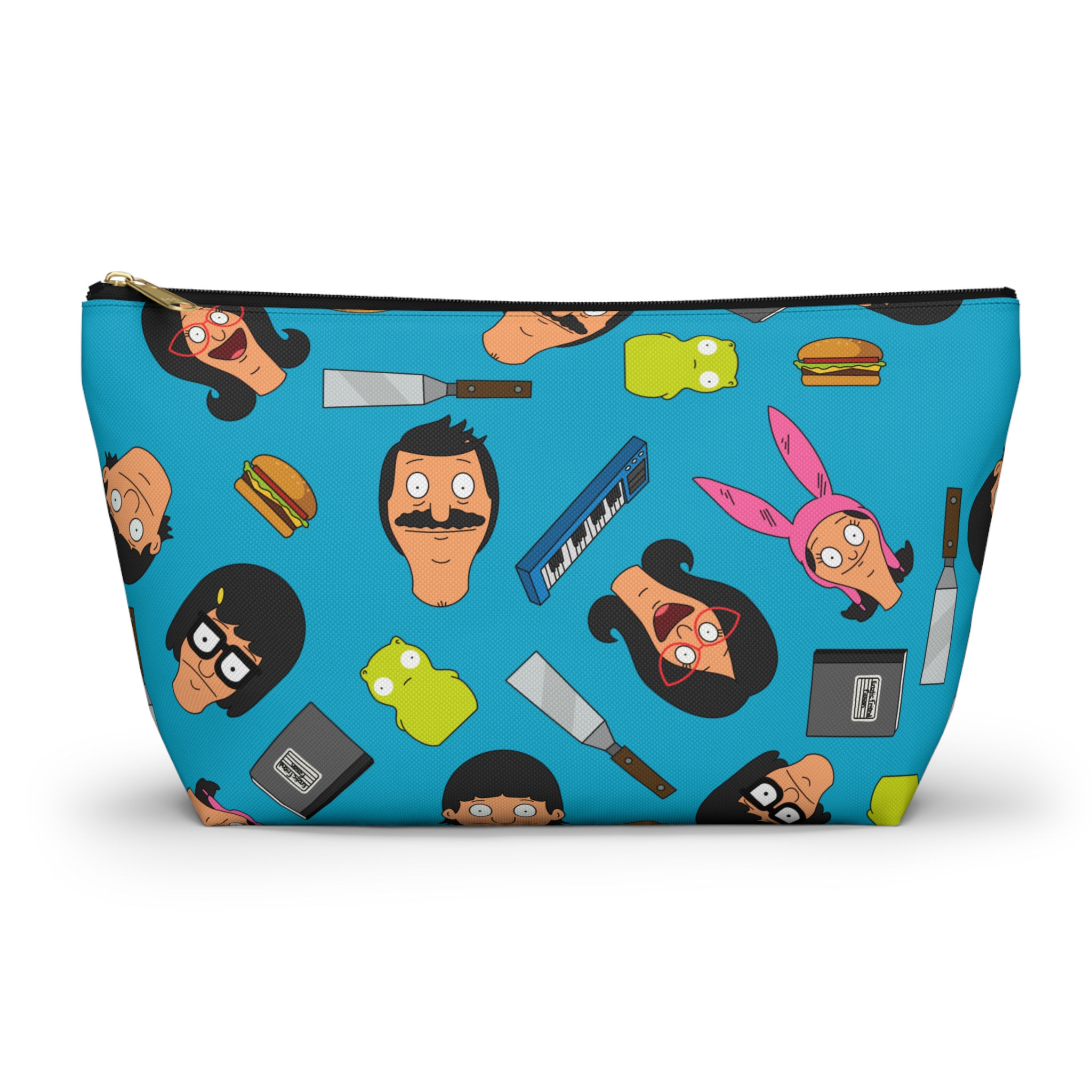 Bob's Burgers Pouch | Bob's Burgers Accessory Pouch w T-bottom Tina Louise Gene