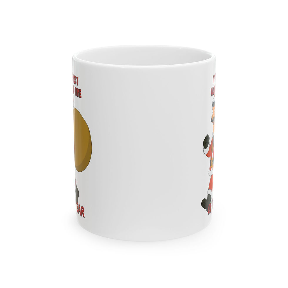 Bob Belcher Santa Ceramic Mug 11oz