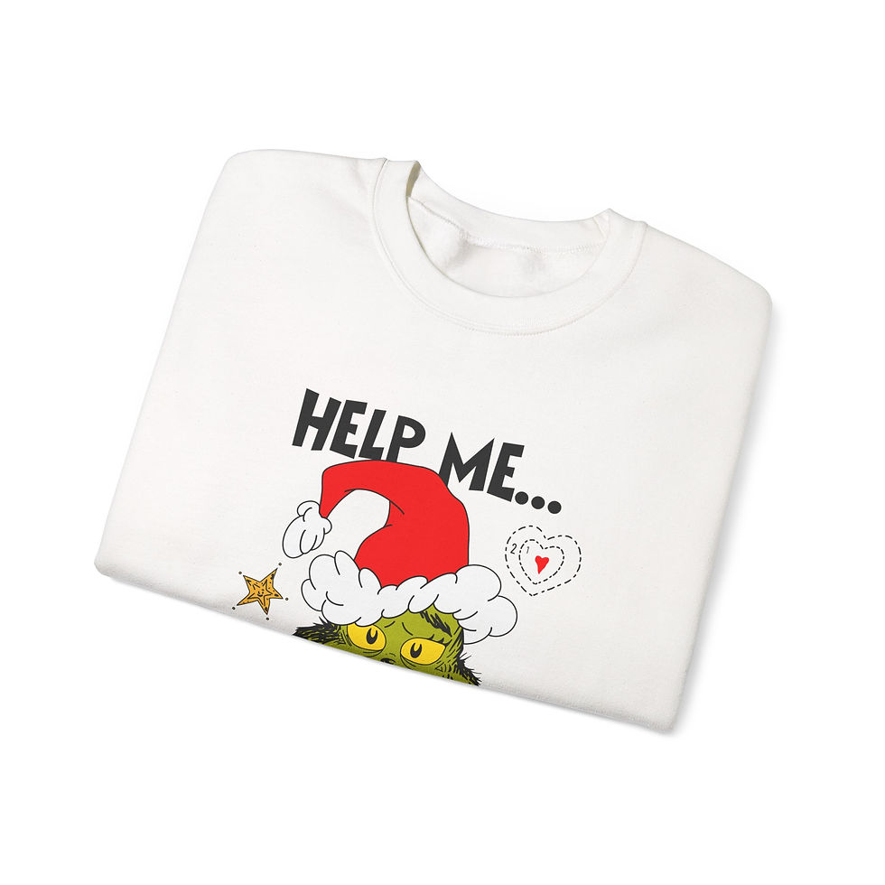 Thumbnail: The Grinch Christmas Unisex Heavy Blend™ Crewneck Sweatshirt
