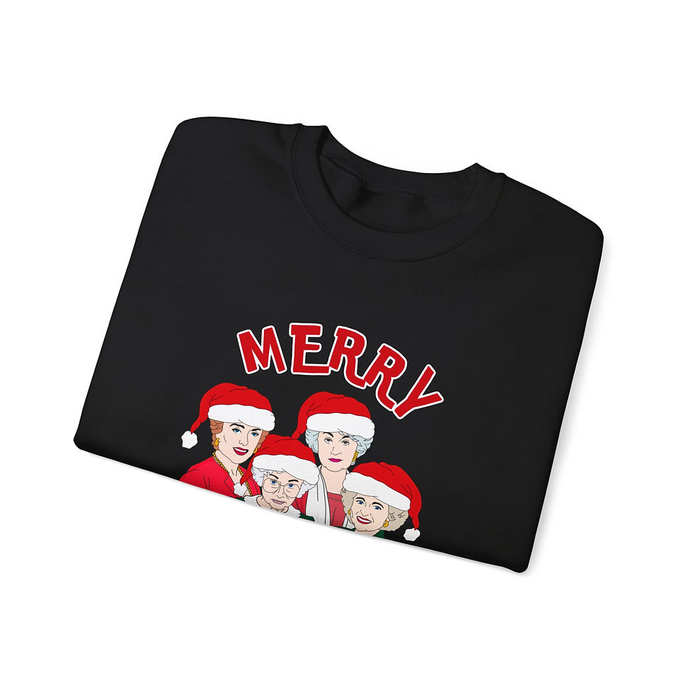 Thumbnail: The Golden Girls Christmas Unisex Heavy Blend™ Crewneck Sweatshirt