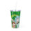 Thumbnail: Rick And Morty Tumbler | Rick And Morty Plastic Tumbler with Straw
