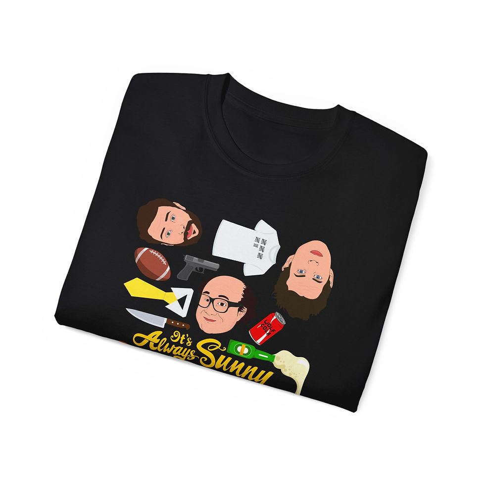Thumbnail: Always Sunny Shirt | Frank Dee Dennis Charlie Mac Unisex Ultra Cotton Tee