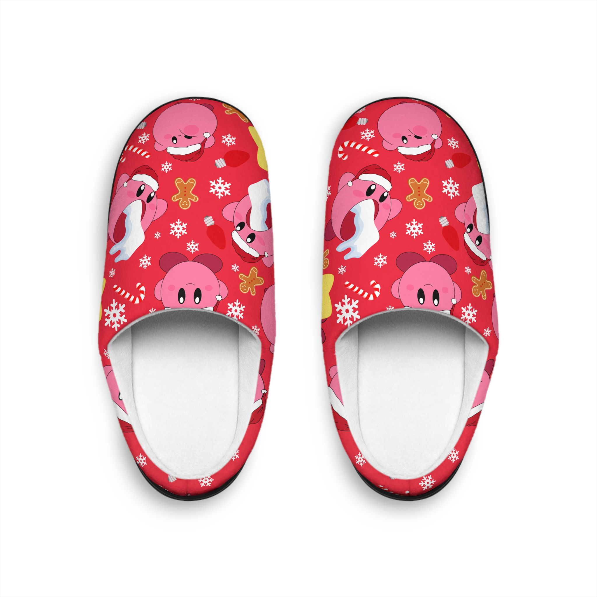 Kirby Christmas Women's Indoor Slippers