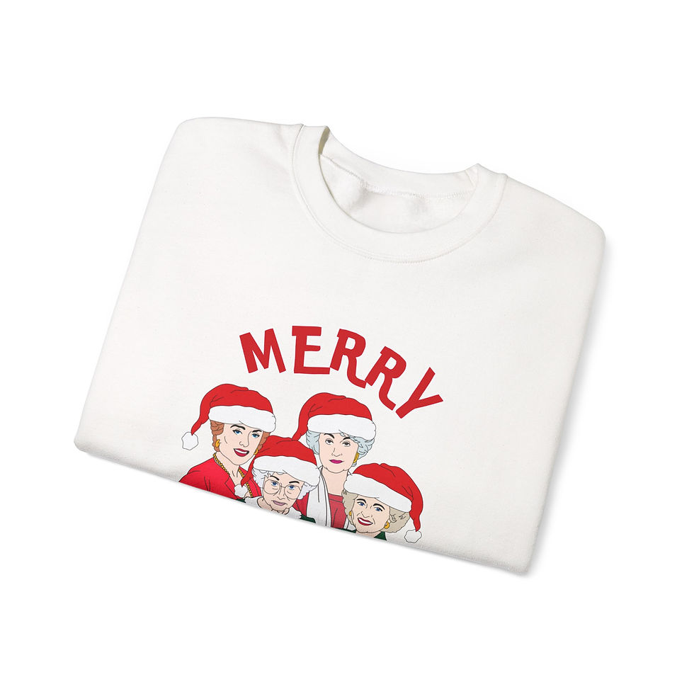 Thumbnail: The Golden Girls Christmas Unisex Heavy Blend™ Crewneck Sweatshirt