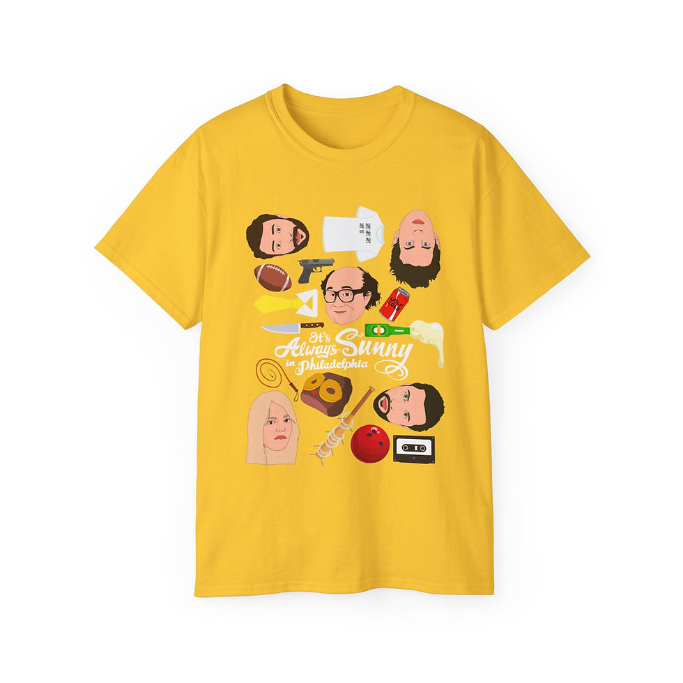 Thumbnail: Always Sunny Shirt | Frank Dee Dennis Charlie Mac Unisex Ultra Cotton Tee