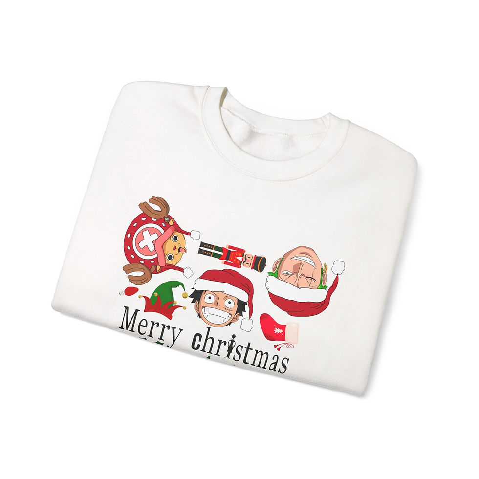 Thumbnail: One Piece Christmas Unisex Heavy Blend™ Crewneck Sweatshirt