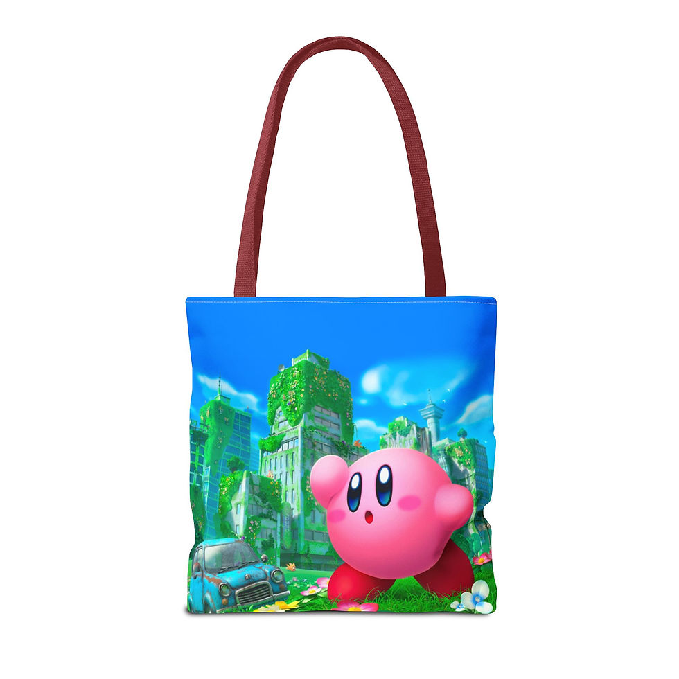 Thumbnail: Kirby Tote Bag  | Kirby Bag Stocking Stuffer Gift For Her For Him Decor