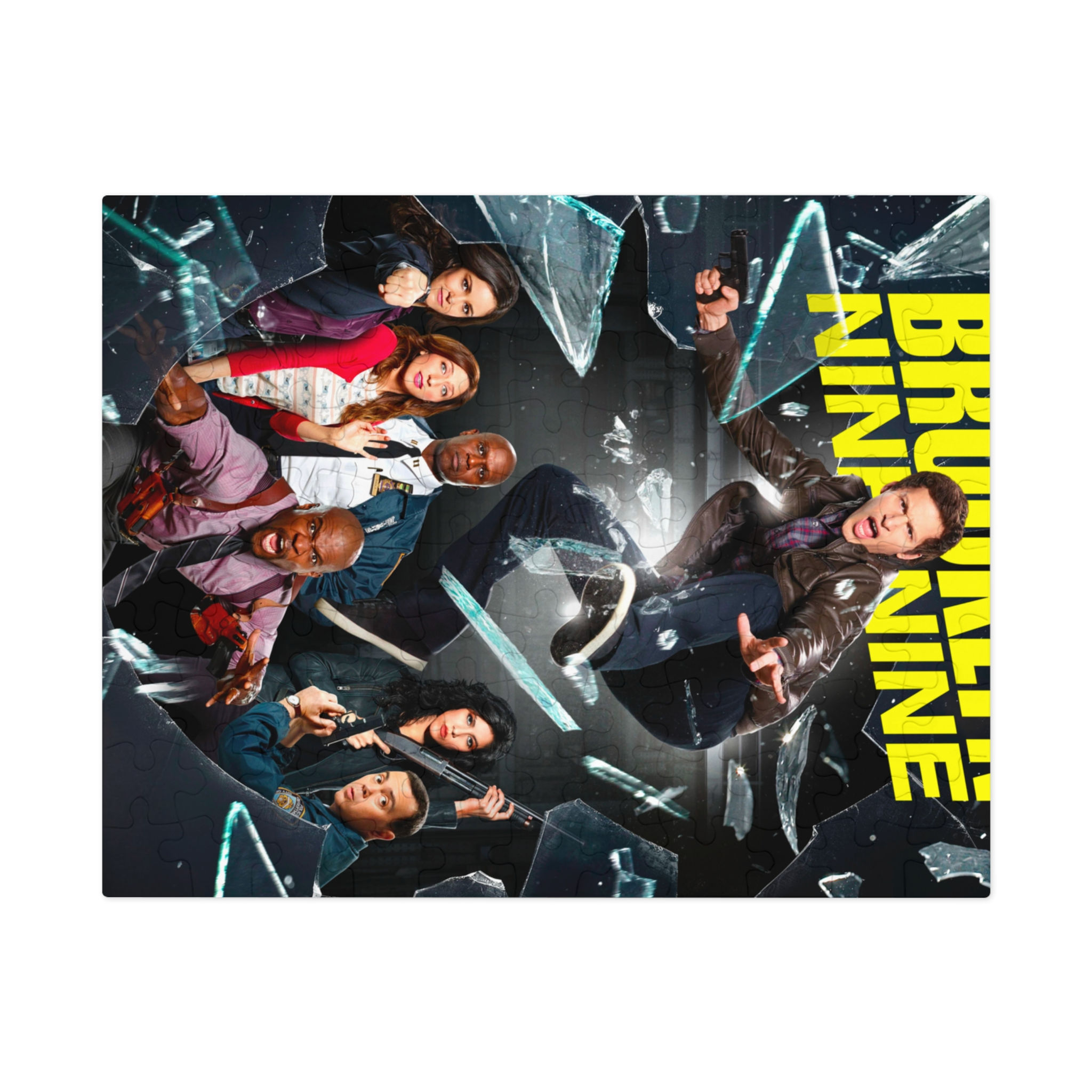 Brooklyn Nine-Nine Puzzle | Jigsaw Puzzle Board Game Fun Gift For Her For Him St