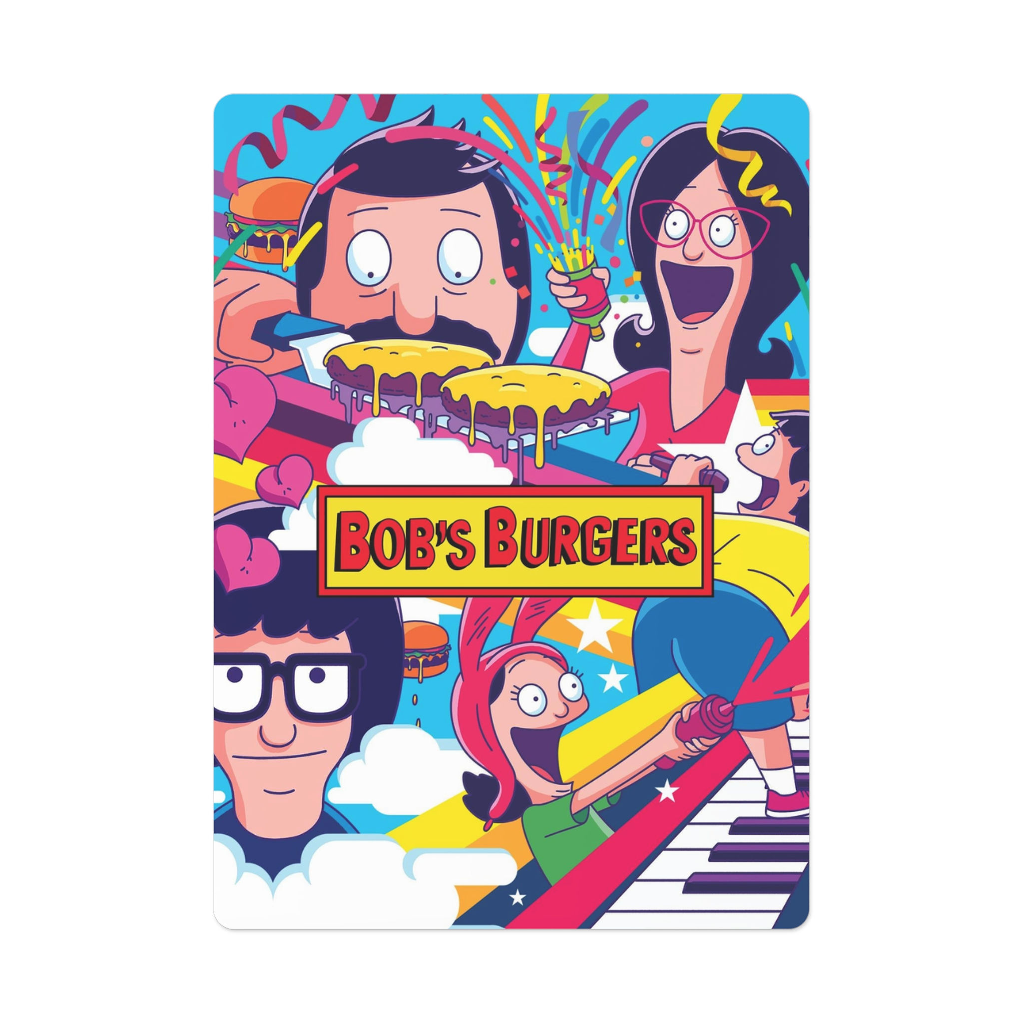 Bob's Burgers Playing Cards | Bob's Burgers Poker Cards Tina Louise Gene Linda