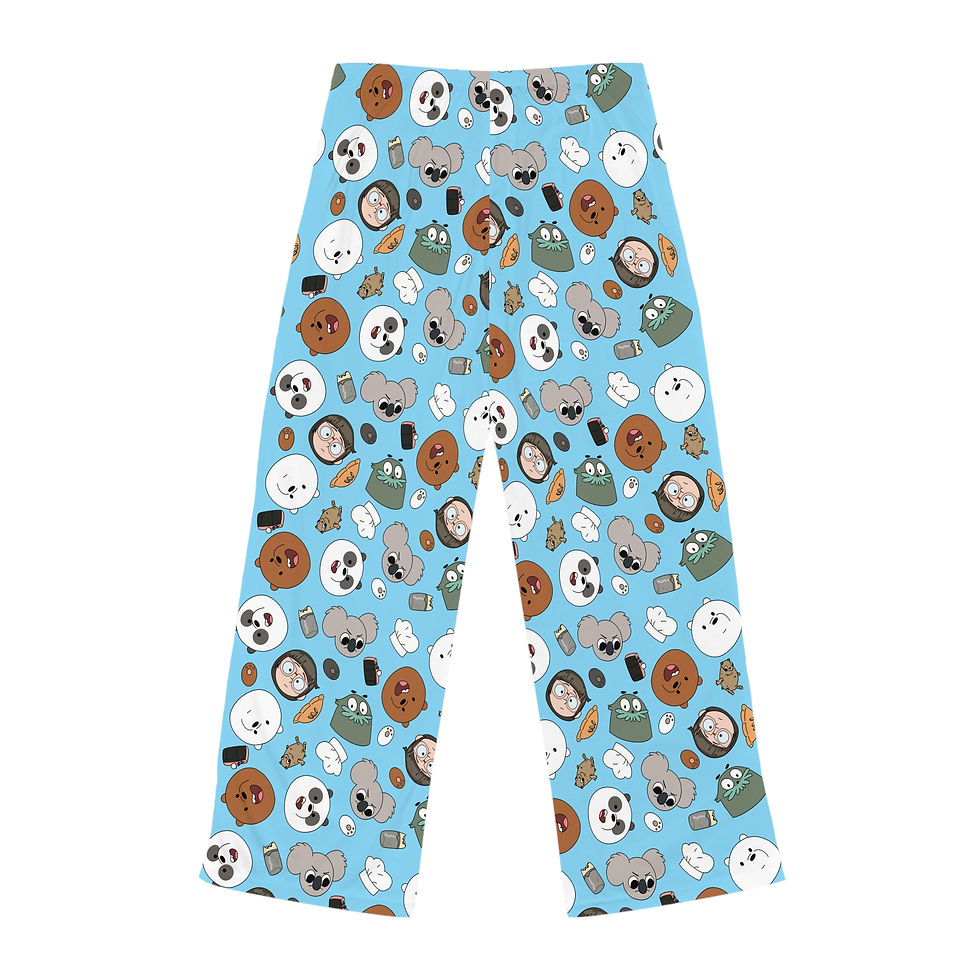 Thumbnail: We Bare Bears Pants | Women's Pyjama Pants Gift For Her