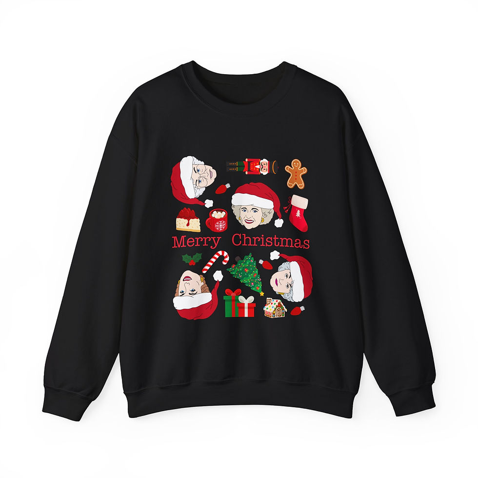 Thumbnail: The Golden Girls Christmas Unisex Heavy Blend™ Crewneck Sweatshirt