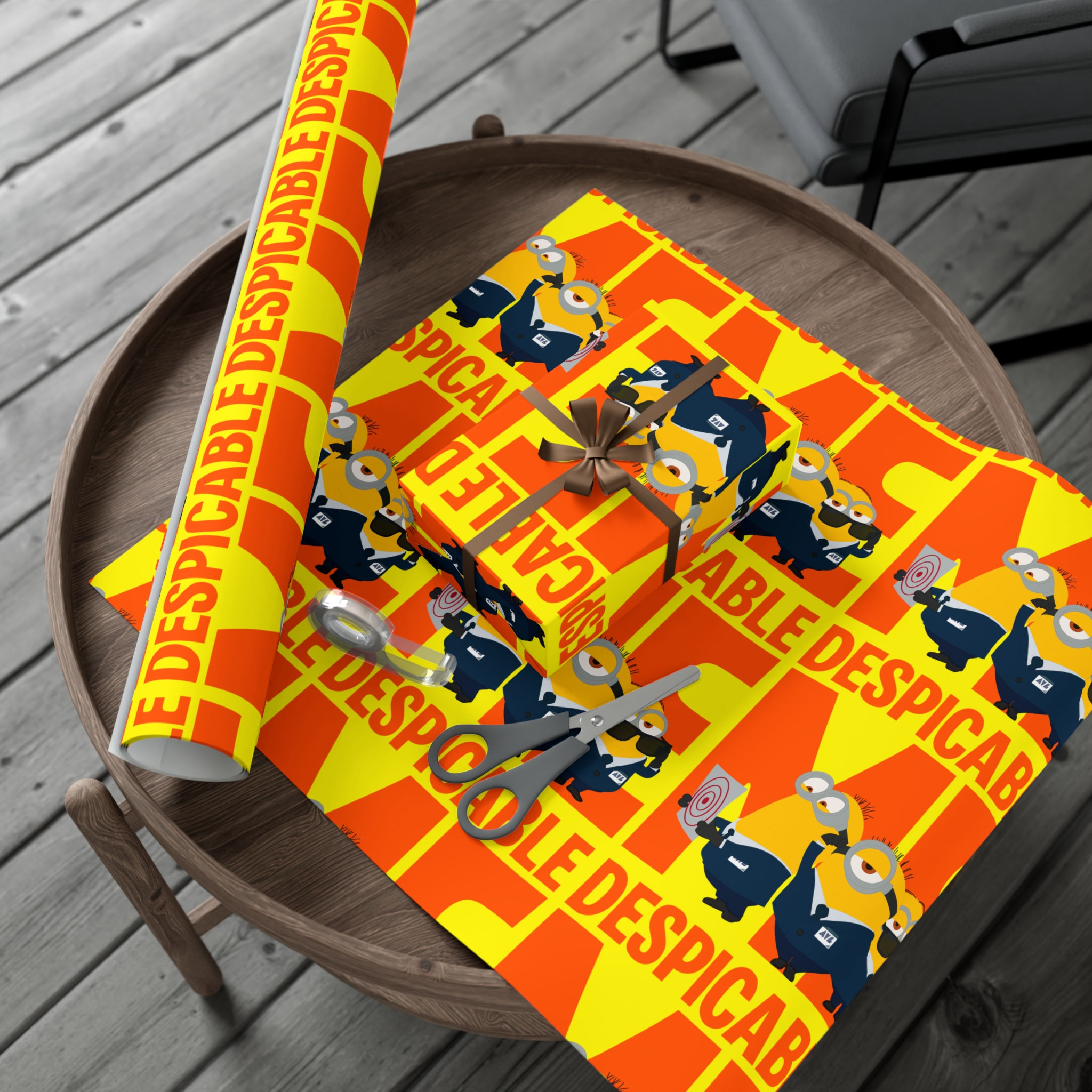 Despicable Me Wrapping Paper | Minions Gift Wrap Papers