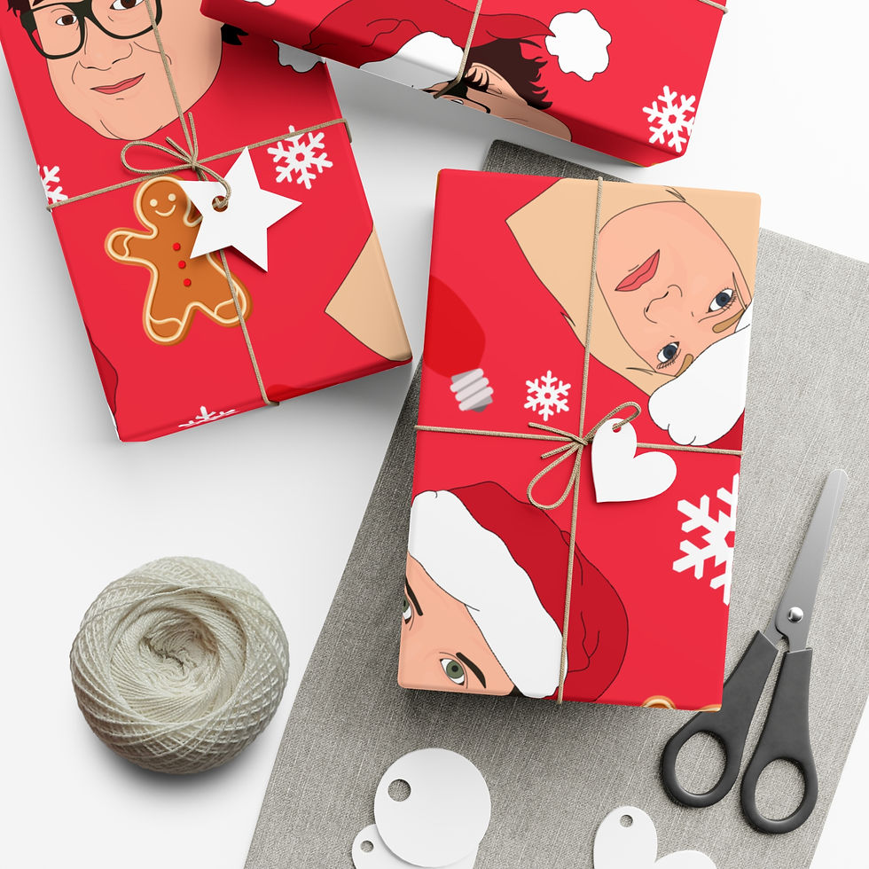 Thumbnail: Always Sunny Christmas Wrapping Paper Gift Wrap Papers