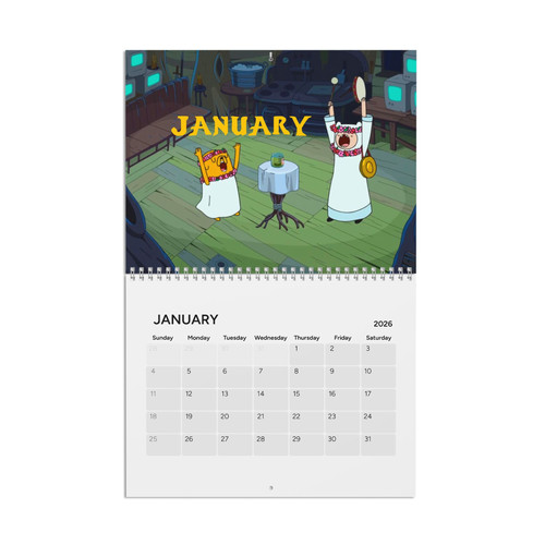 Adventure Time Calendar (2026) | Sour Hearts