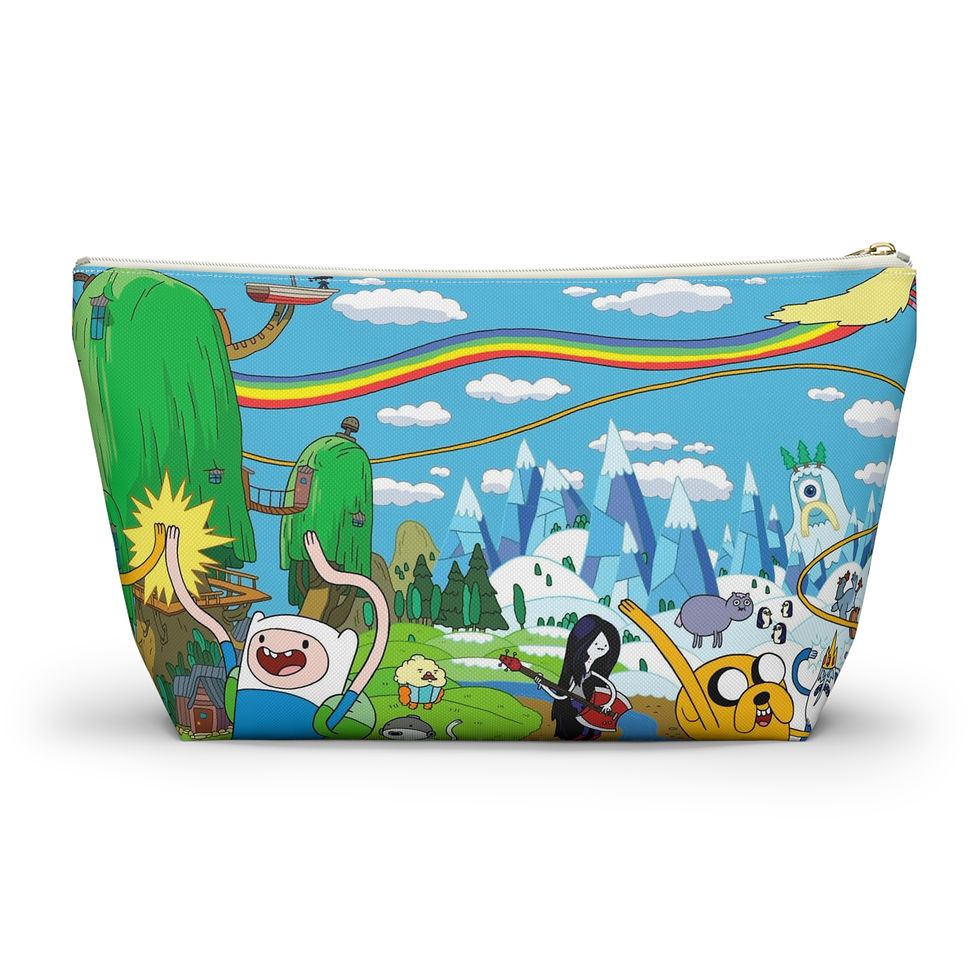 Thumbnail: Adventure Time Pouch | Jake The Dog Finn The Human BMO Princess Bubblegum