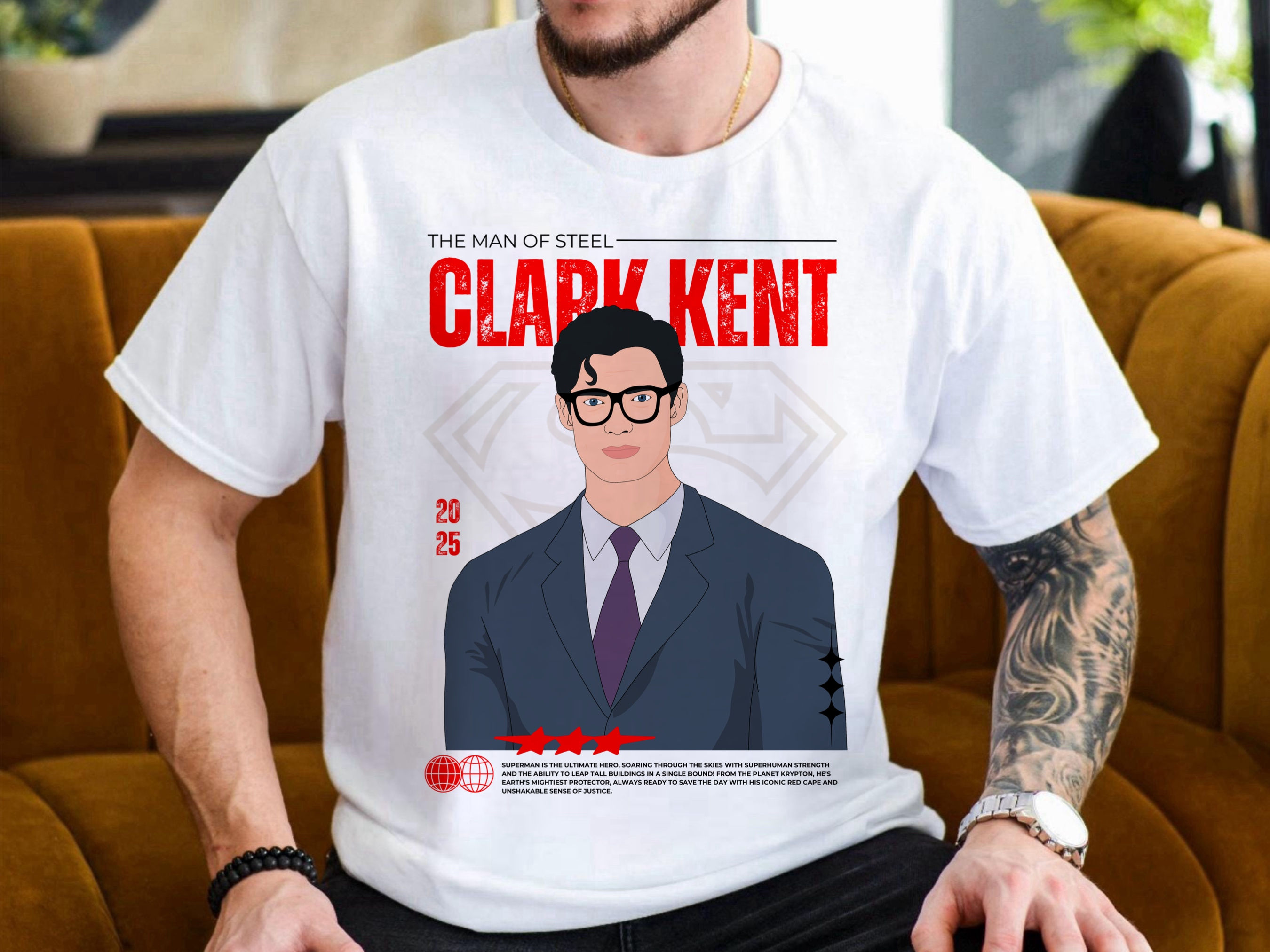 Clark Kent Shirt | Superman DC David Corenswet Unisex Ultra Cotton Tee