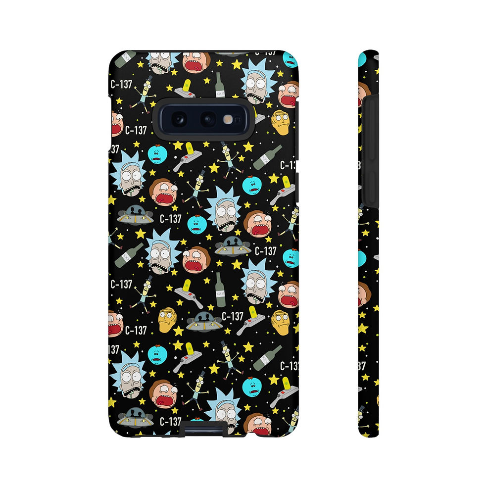 Thumbnail: Rick And Morty Phone Case | Rick Morty Tough Cases Cartoon For Her For Him