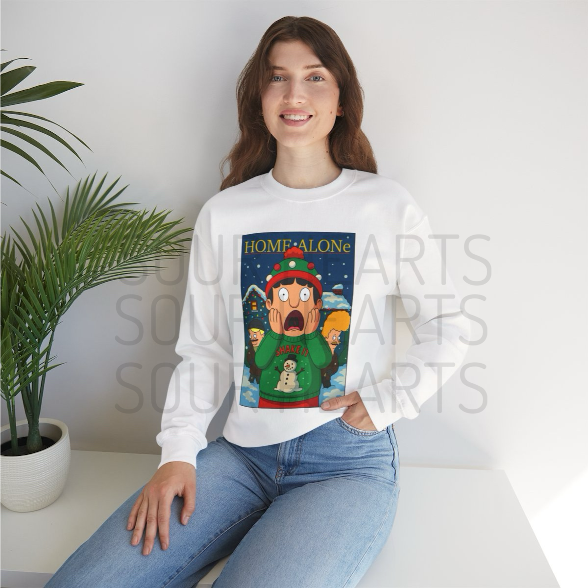 Home Alone Christmas Unisex Heavy Blend™ Crewneck Sweatshirt