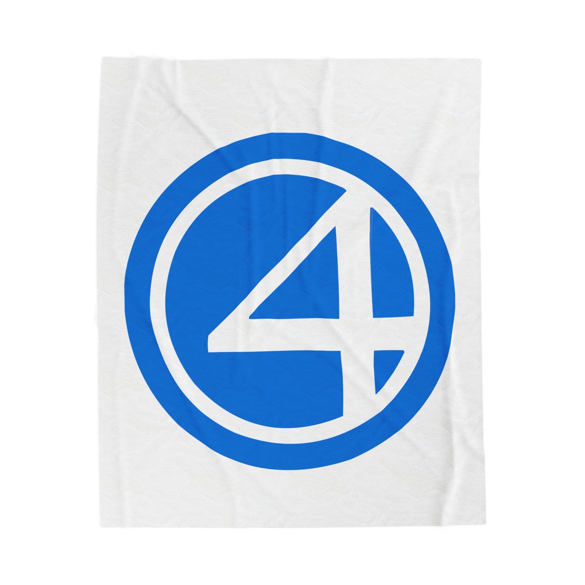 Fantastic Four Blanket | Fantastic Four Logo Blanket For Her For Him