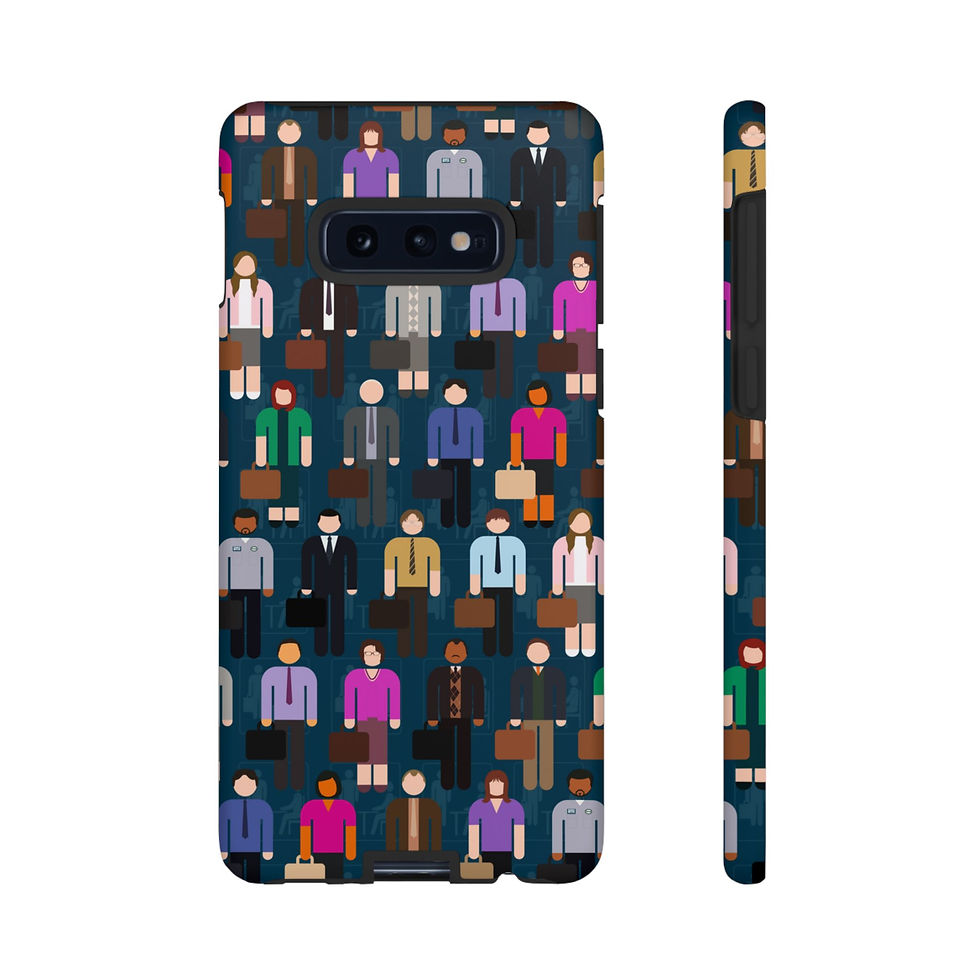 Thumbnail: The Office Phone Case | The Office Logo Figure Dunder Mifflin Tough Case Michael