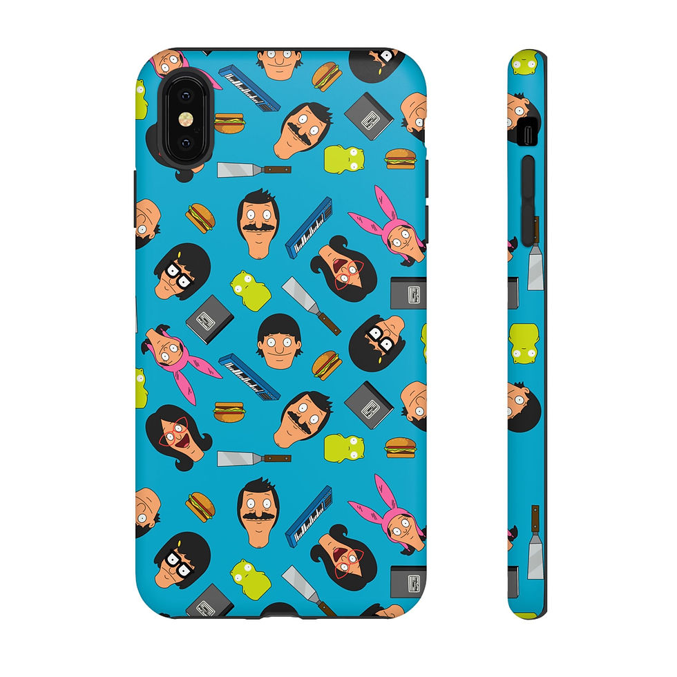 Thumbnail: Bob's Burgers Phone Case | Tina Louise Gene Linda Bob Belcher Tough Cases
