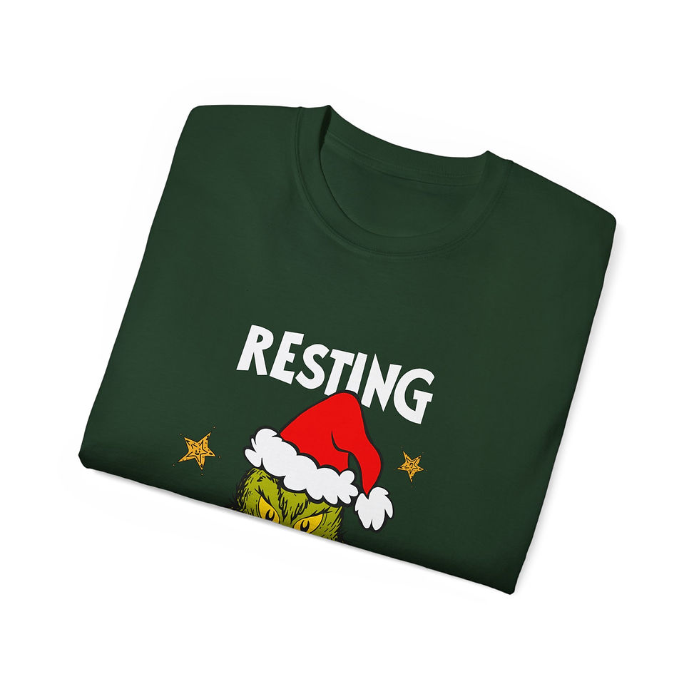Thumbnail: The Grinch Christmas Unisex Ultra Cotton Tee