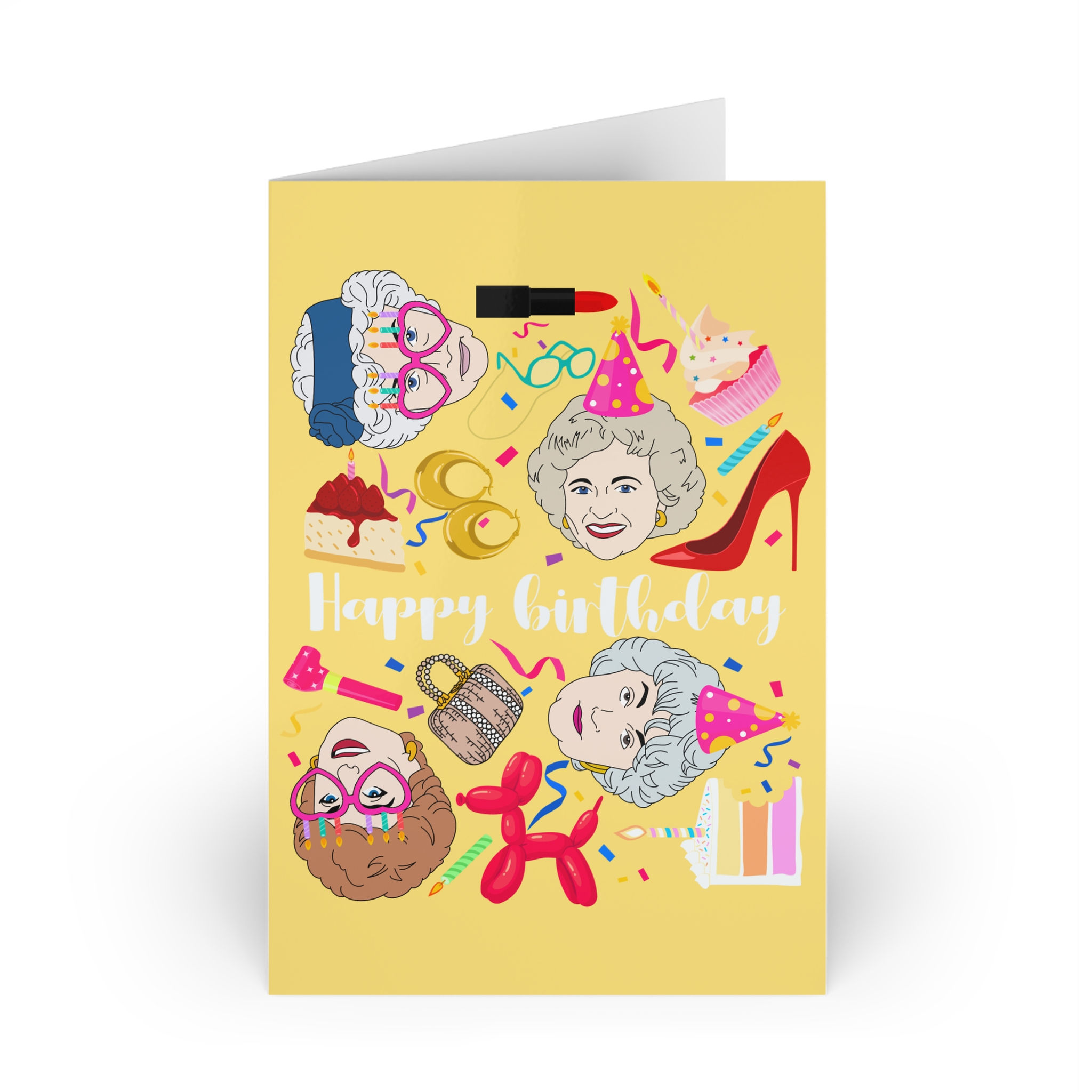 The Golden Girls Birthday Card | Happy Birthday Card Sophia Dorothy Blanche Rose