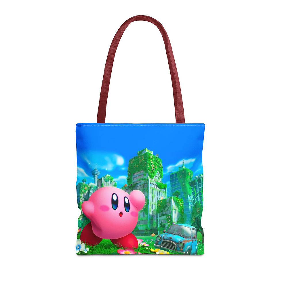 Thumbnail: Kirby Tote Bag  | Kirby Bag Stocking Stuffer Gift For Her For Him Decor