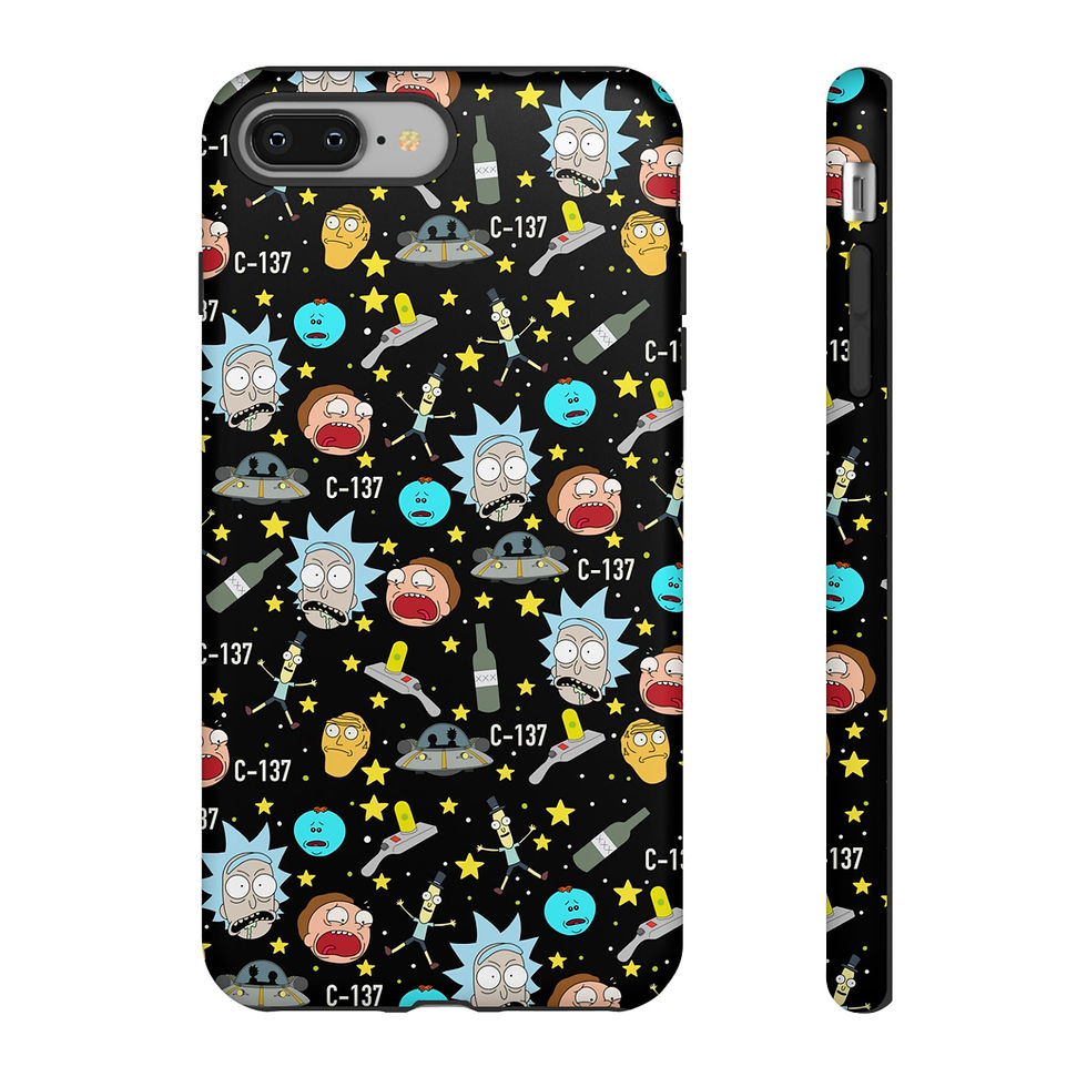 Thumbnail: Rick And Morty Phone Case | Rick Morty Tough Cases Cartoon For Her For Him