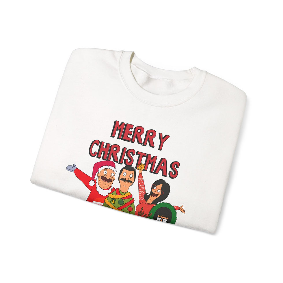 Thumbnail: Bob's Burgers Christmas Unisex Heavy Blend™ Crewneck Sweatshirt