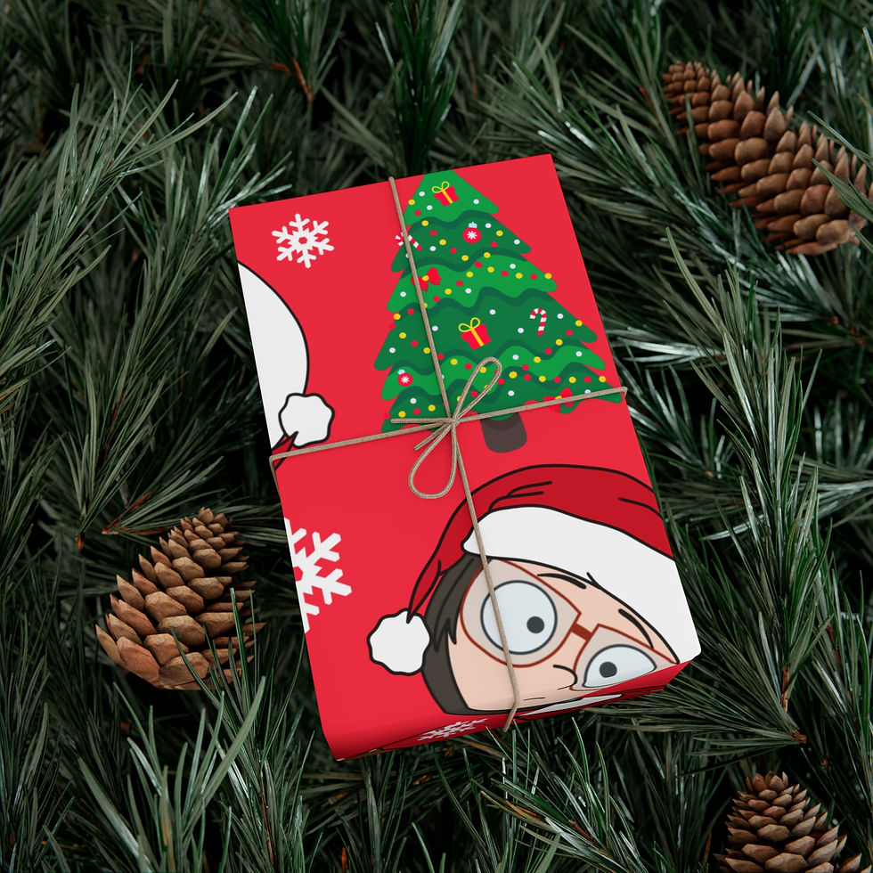 Thumbnail: We Bare Bears Christmas Wrapping Paper Gift Wrap Papers