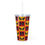 Thumbnail: Wolverine Deadpool Tumbler | Superhero Plastic Tumbler with Straw For Him Her