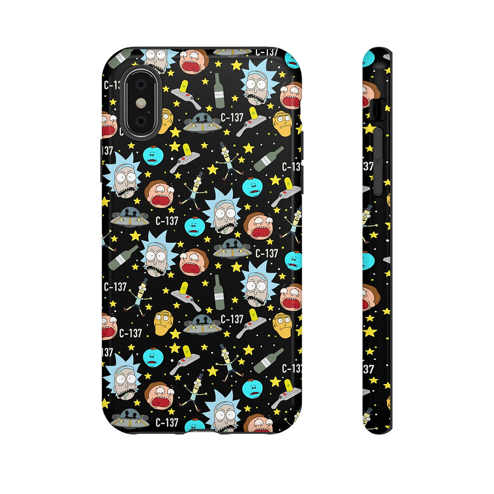 Thumbnail: Rick And Morty Phone Case | Rick Morty Tough Cases Cartoon For Her For Him